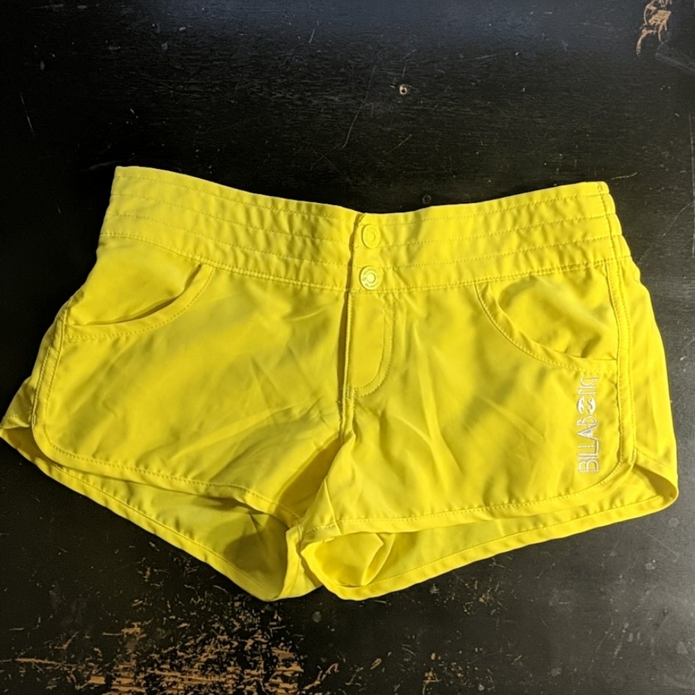 Billabong Girl's Yellow Boardshorts